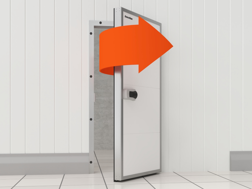 Tashqi makondan yopishqoq o'rnatish, bog'lamlar o'ng tomonda joylashgan.